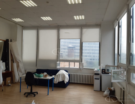 Портфолио Рулонные шторы без сверления