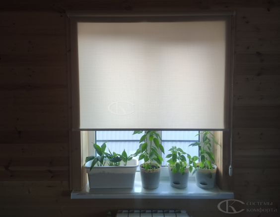 Портфолио свободновисящие рулонные шторы