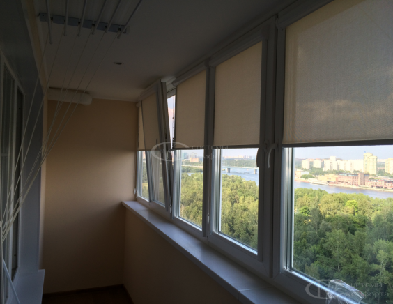 Портфолио Рулонные шторы без сверления