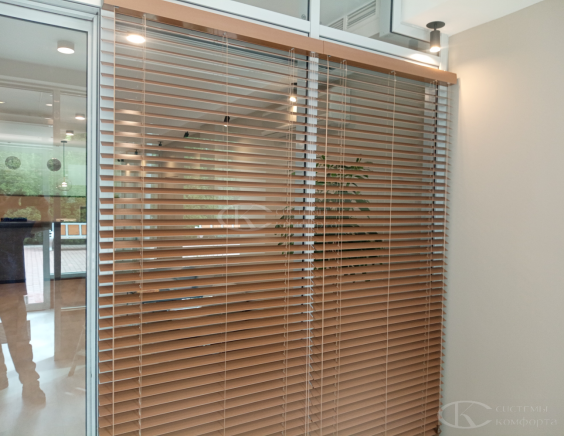 Горизонтальные жалюзи на пластиковые окна