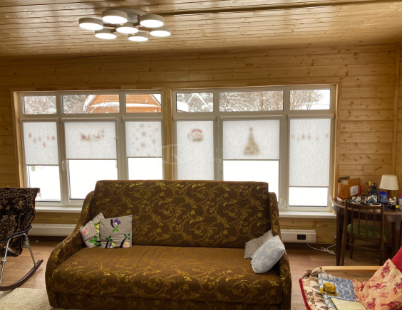 Портфолио Рулонные шторы без сверления