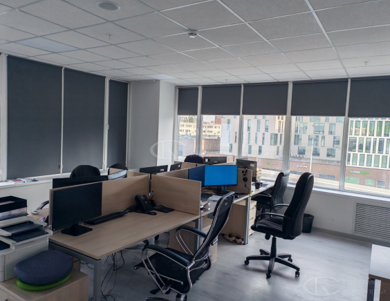 Портфолио Рулонные шторы без сверления