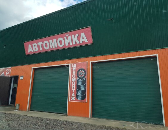 Ворота для автомойки