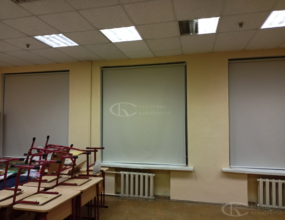 Портфолио Рулонные шторы без сверления