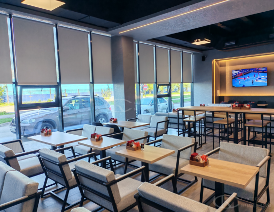 Портфолио Рулонные шторы без сверления