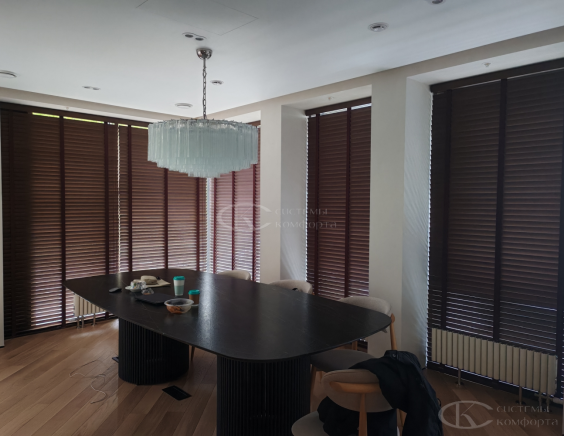 Горизонтальные жалюзи на пластиковые окна