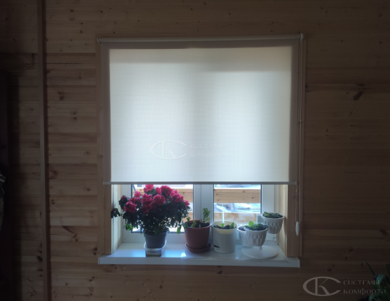 Портфолио свободновисящие рулонные шторы