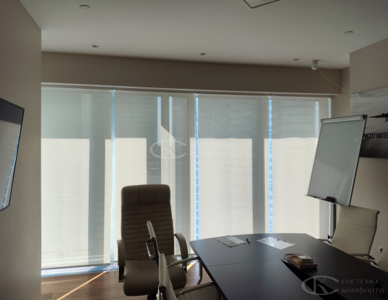 Портфолио Рулонные шторы без сверления