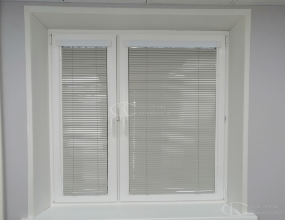 Горизонтальные жалюзи на пластиковые окна