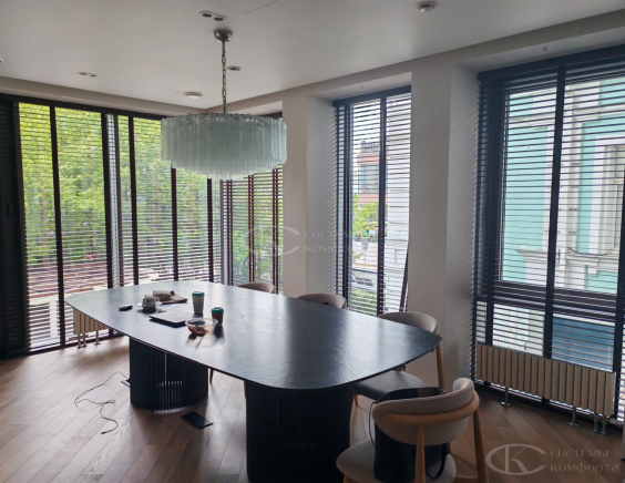 Горизонтальные жалюзи на пластиковые окна