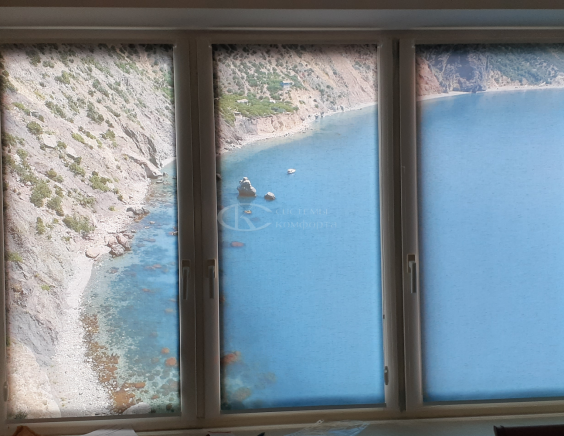 Портфолио Рулонные шторы без сверления